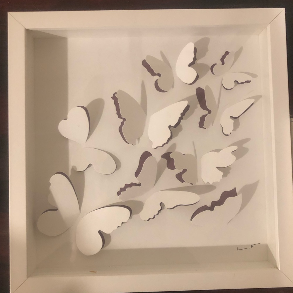 Butterfly Print & Butterfly Hook